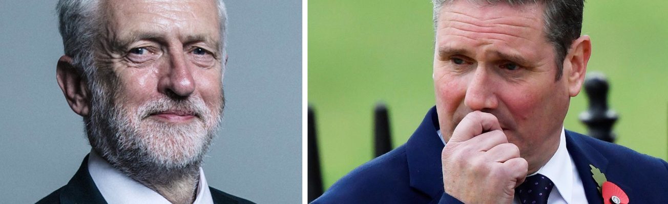 jeremy corbyn and keir starmer