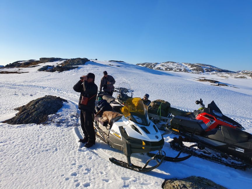 Saami reindeer herders.