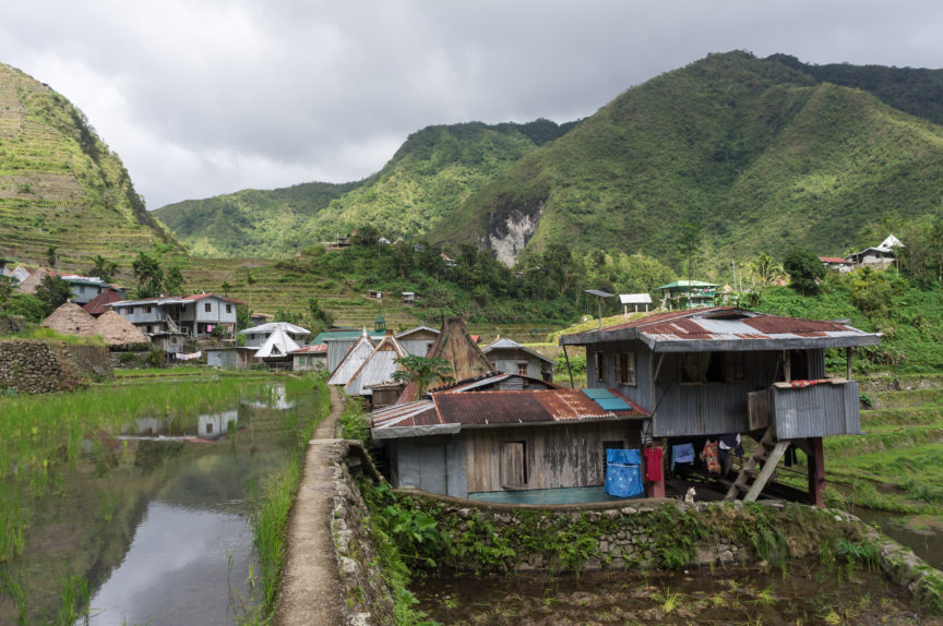 A village in the philippines