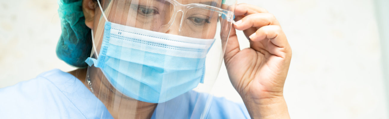 Doctor wearing PPE