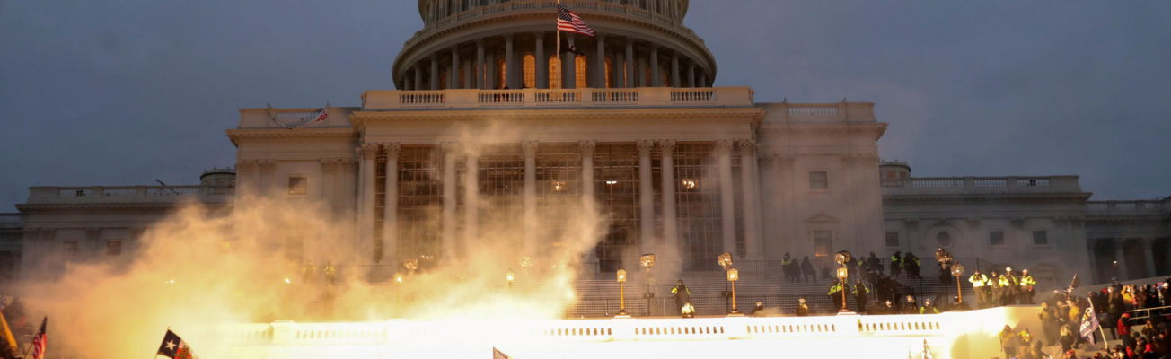 trump Capitol building explosion fascism