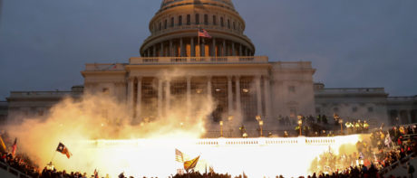 trump Capitol building explosion fascism