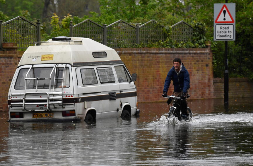 floods London climate change