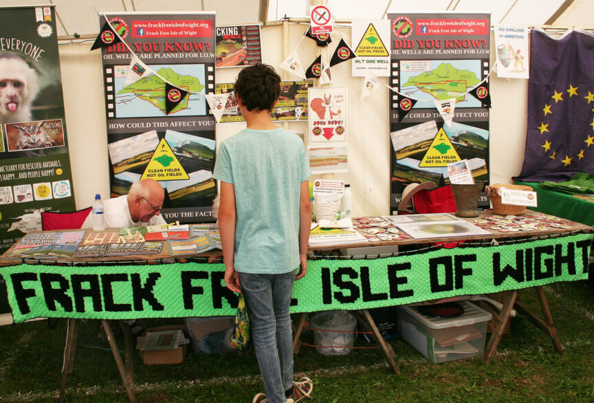 child frack free isle of wight campaign