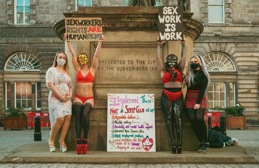 864px x 562px - I'll Have to Leave Edinburgh': Sex Workers' Fears After the City Bans Strip  Clubs | Novara Media