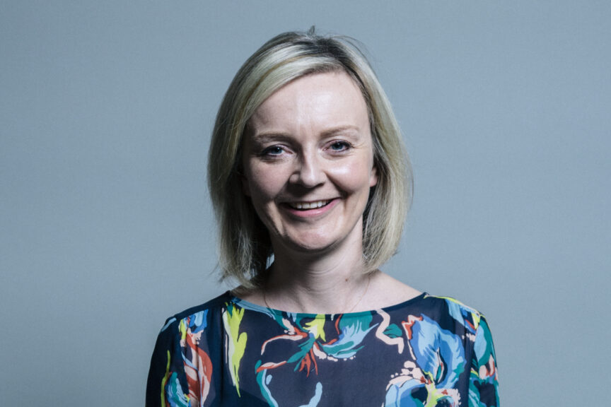 An official portrait of Liz Truss