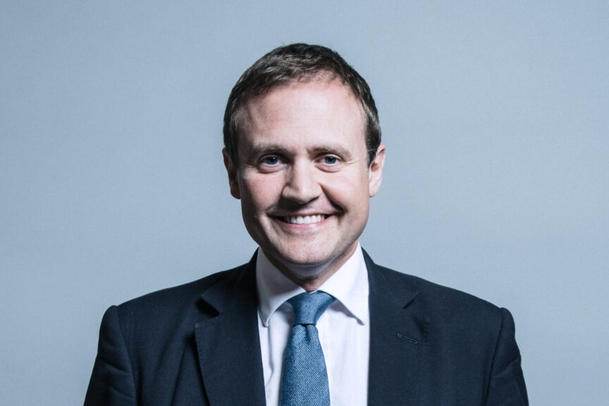 An official portrait of Tom Tugendhat