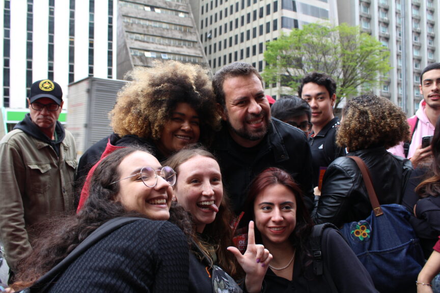 Lula fans in Sao Paulo