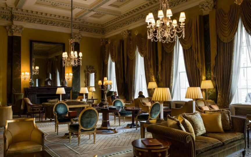 The Thatcher Drawing Room at the Carlton Club. Photo: The Carlton Club