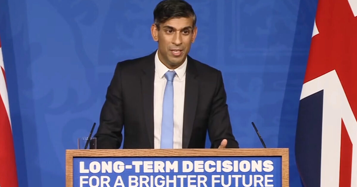 Rishi Sunak Speech Sees Him Drop Climate Pledges, Officer Charged for