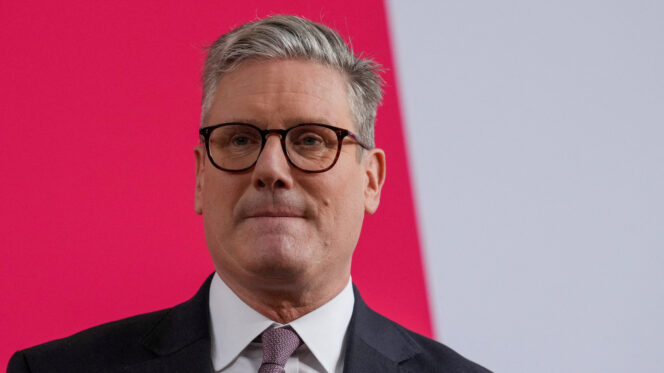 Keir Starmer looks worried