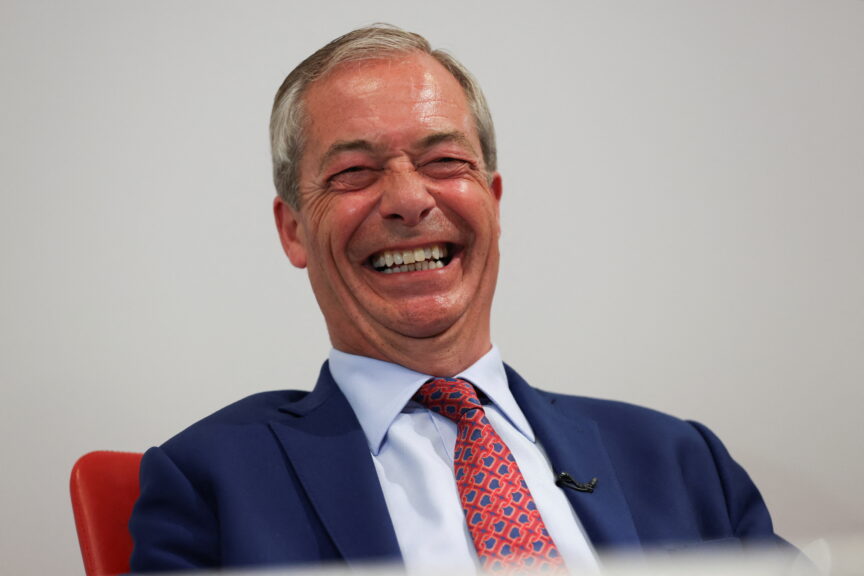 Nigel Farage. REUTERS/Belinda Jiao