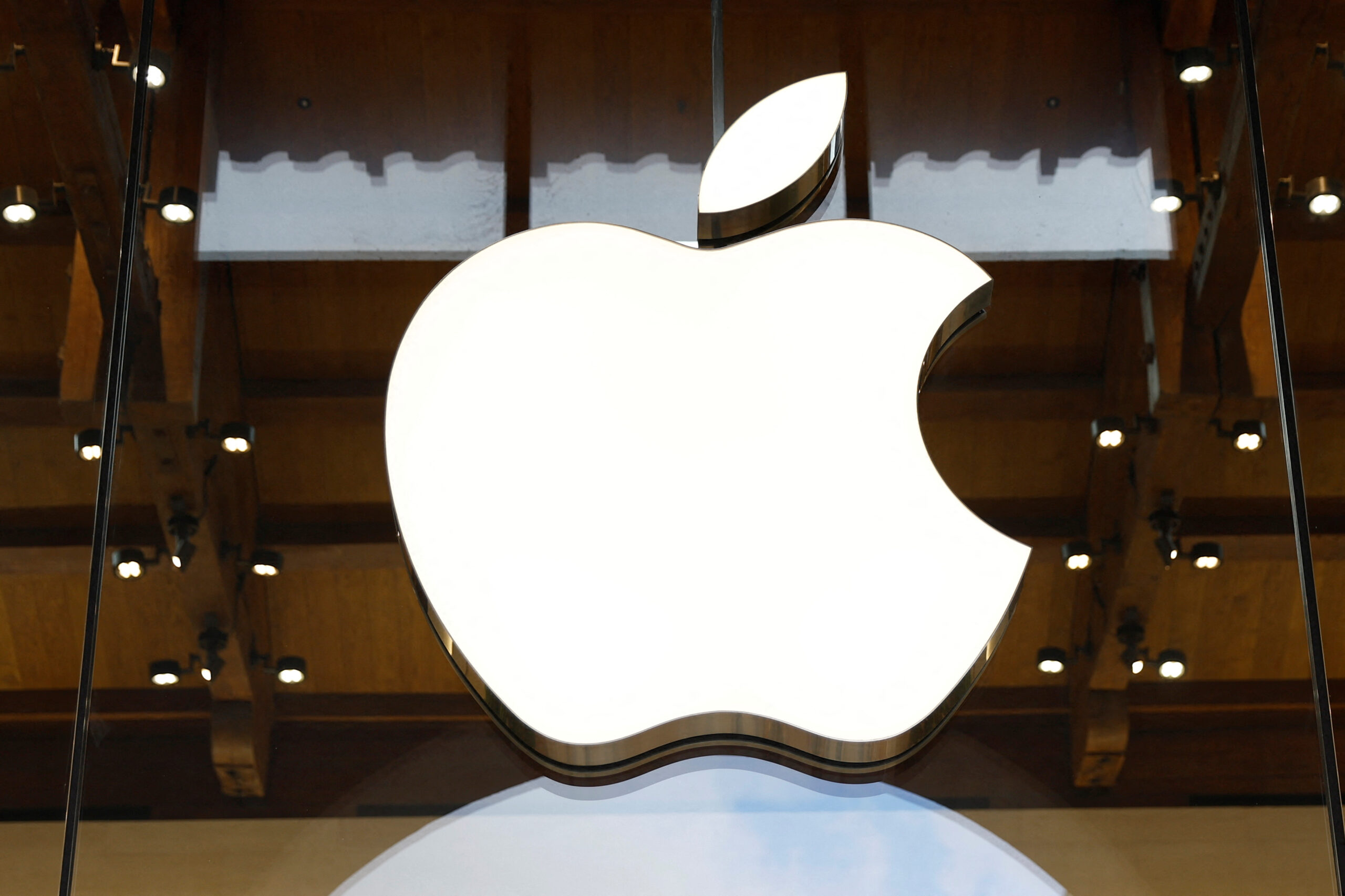 An Apple store. Photo: REUTERS/Abdul Saboor