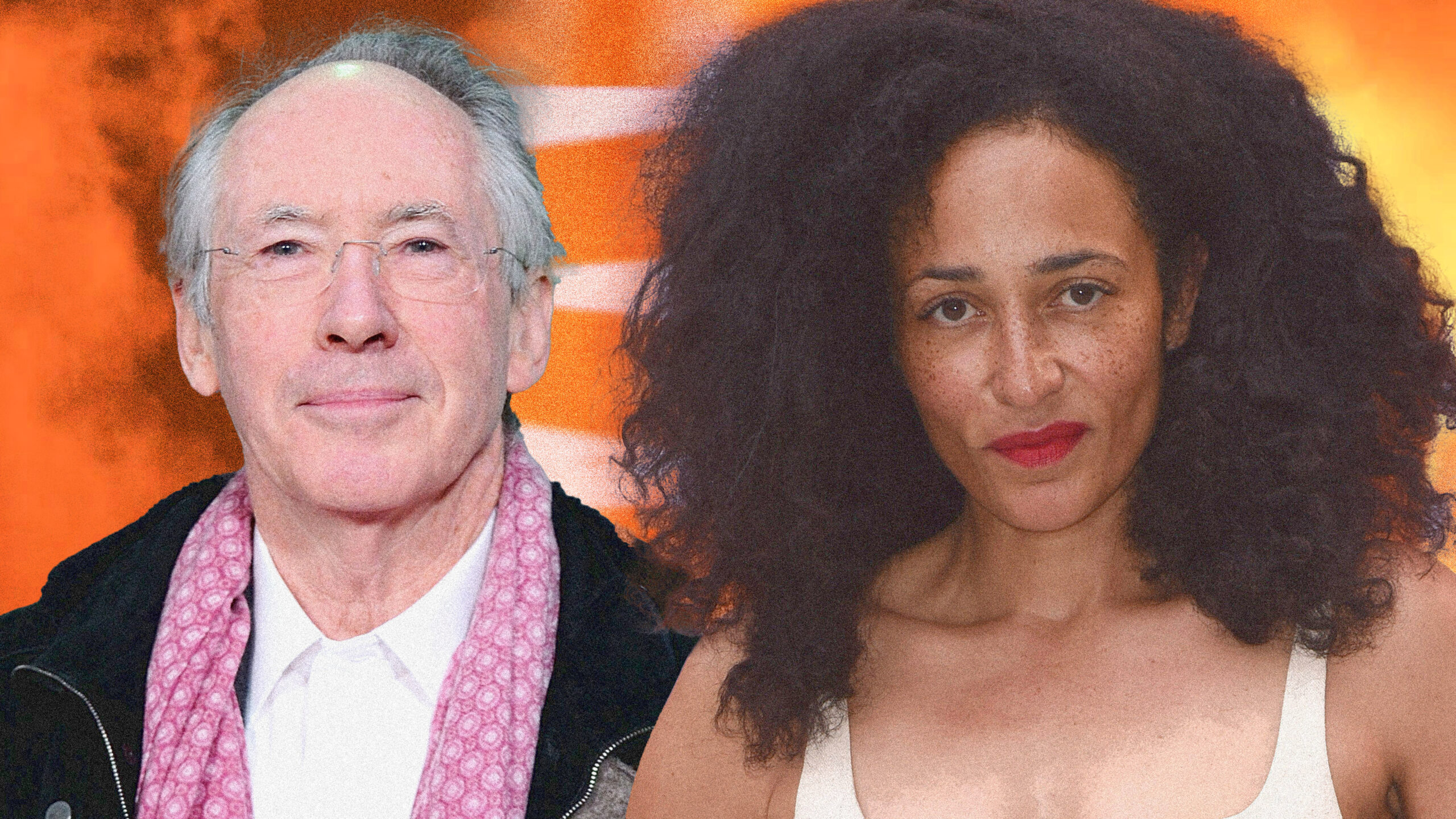 Ian McEwan and Zadie Smith