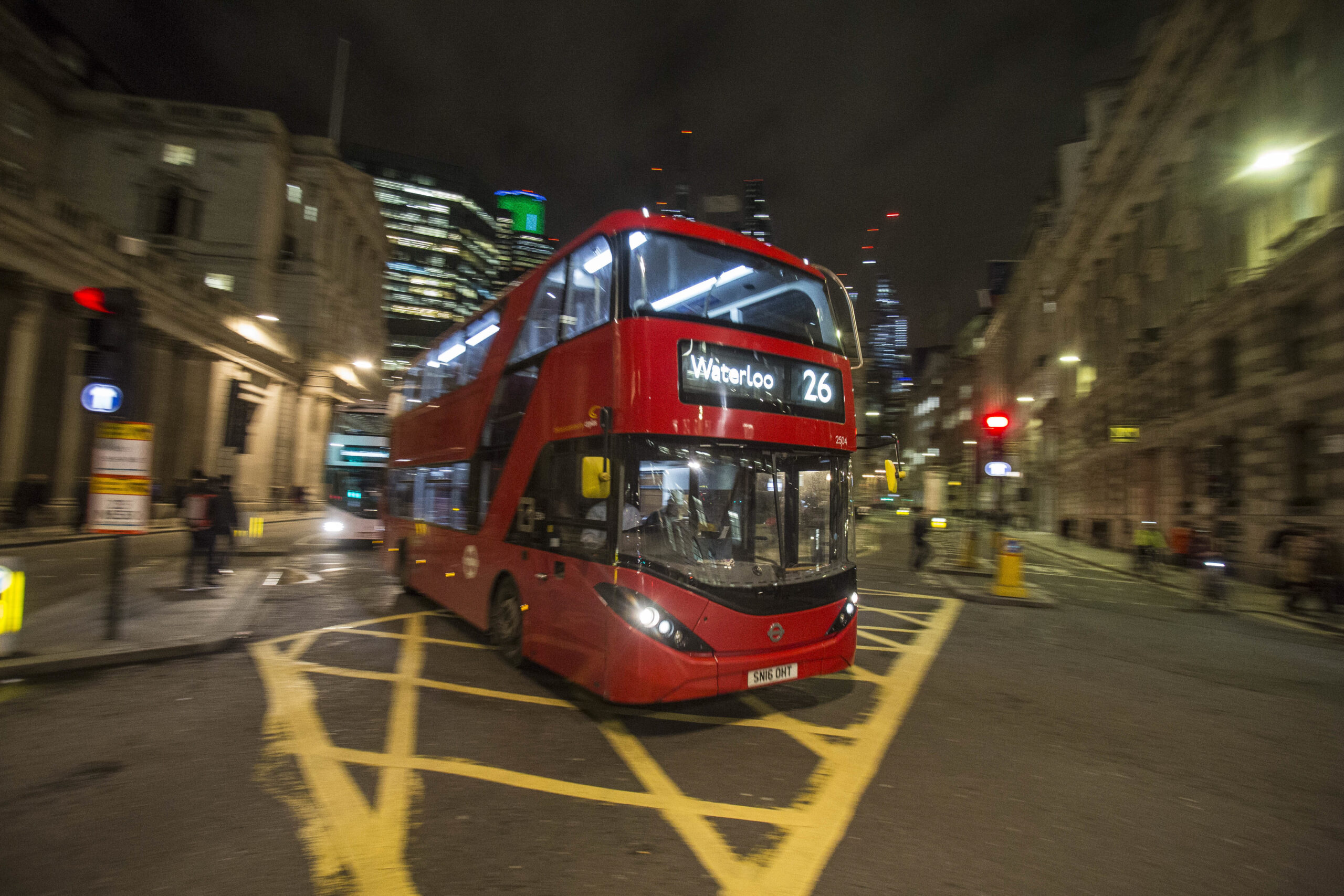 A London bus. Nicolas Economou via Reuters Connect