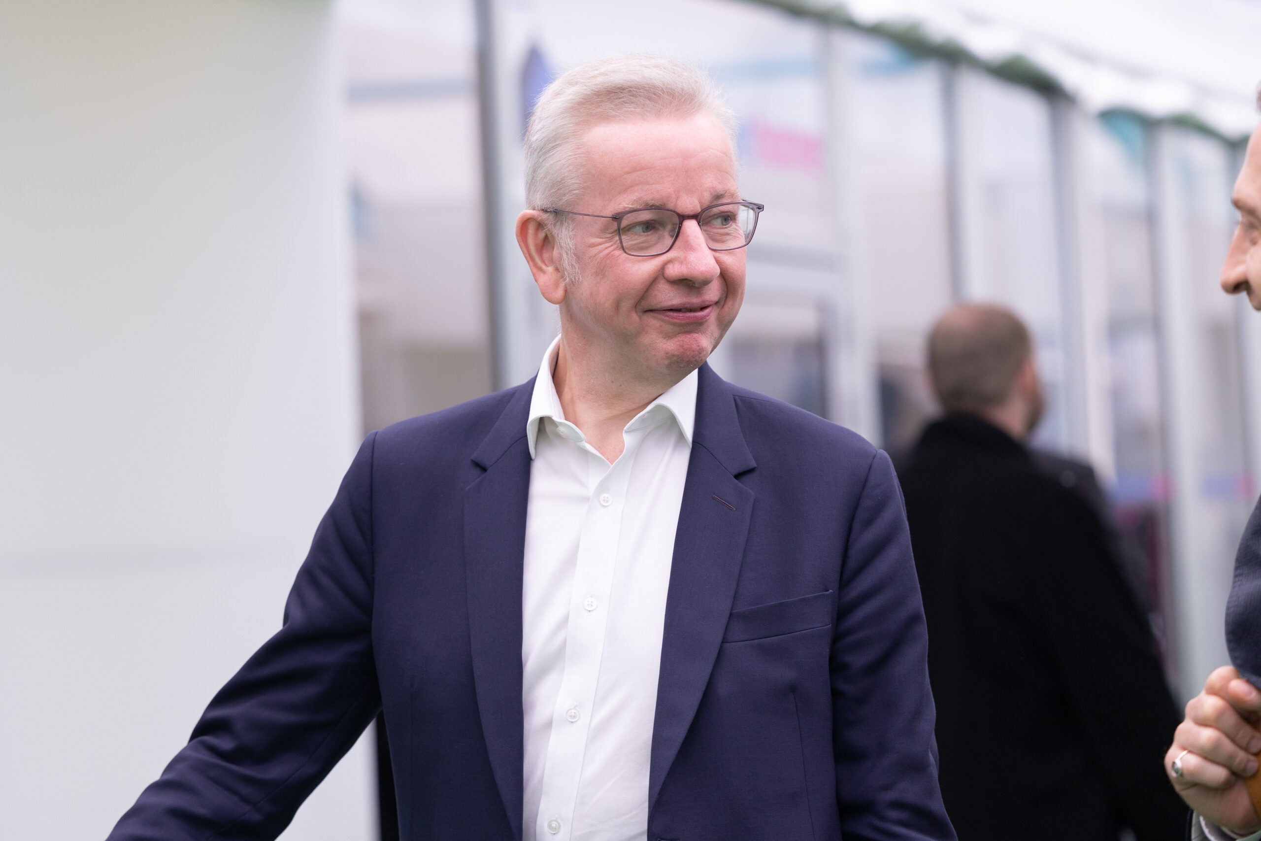 Michael Gove at the 2024 Conservative party conference. Photo: MI News via Reuters Connect
