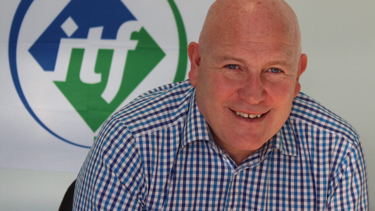 Stephen Cotton, ITF general secretary. Photo: Digitalwillow