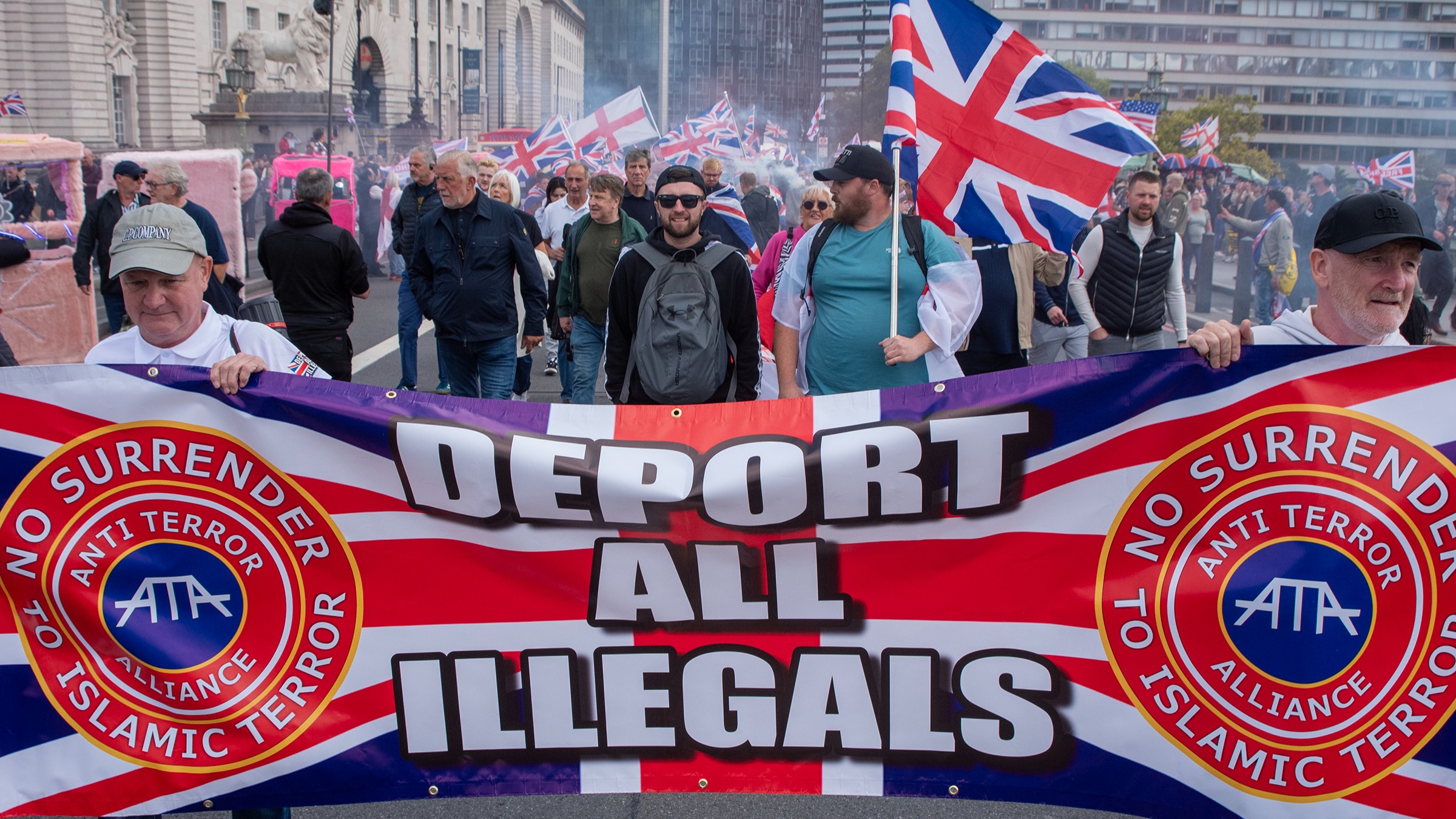 Far-right rally Unite the Kingdom