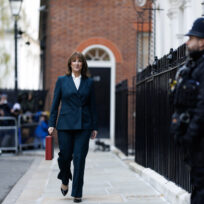Rachel Reeves leaves 11 Downing Street as she prepares to deliver her Budget. Photo: Simon Dawson / No 10 Downing Street