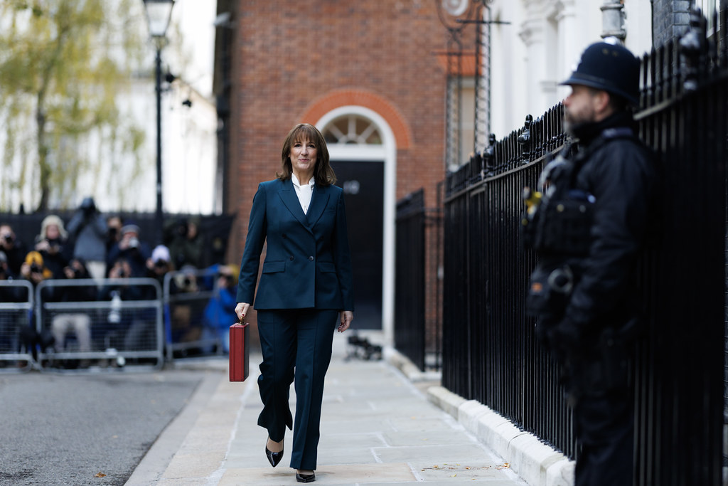 Rachel Reeves leaves 11 Downing Street as she prepares to deliver her Budget. Photo: Simon Dawson / No 10 Downing Street