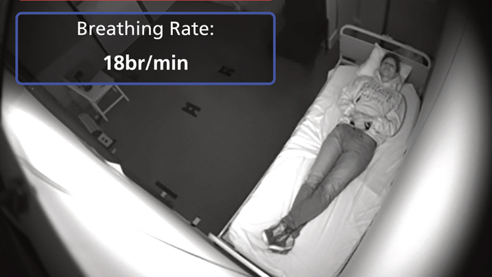 View from an Oxevision camera. Image: Hertfordshire Partnership University NHS Foundation Trust