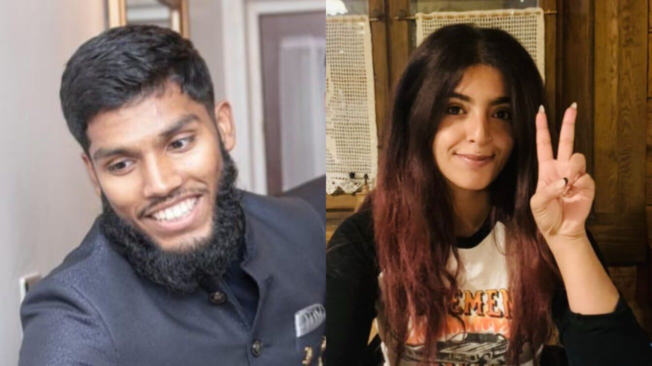 Kamran Ahmed (L) and Heba Muraisi have been on hunger strike for 60 and 67 days respectively.