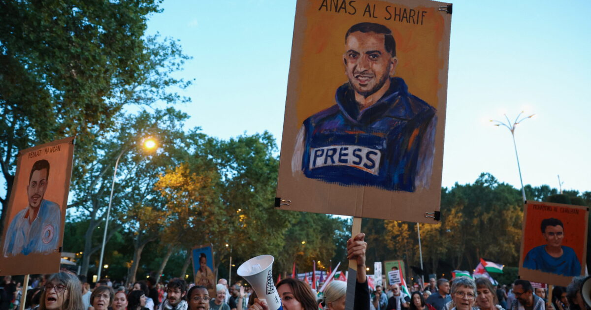 Israel Responsible for Two Thirds of Journalists’ Deaths in 2025