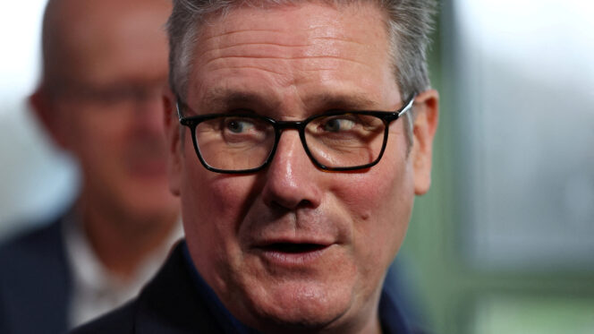 Keir Starmer, who wooed big business back to the Labour Party. Peter Nicholls/Pool via REUTERS/File Photo