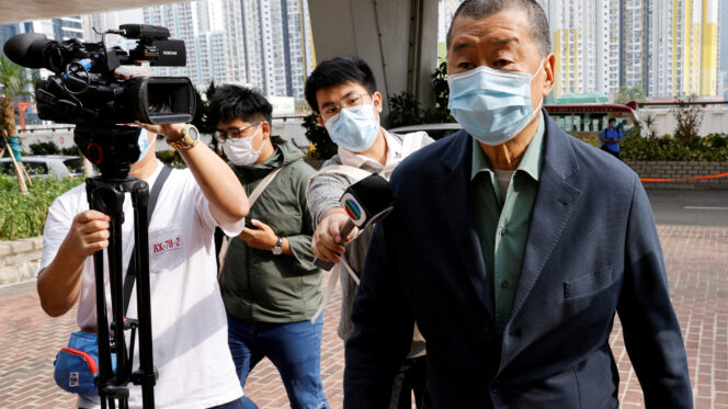 Jimmy Lai. Credit: Tyrone Siu/Reuters