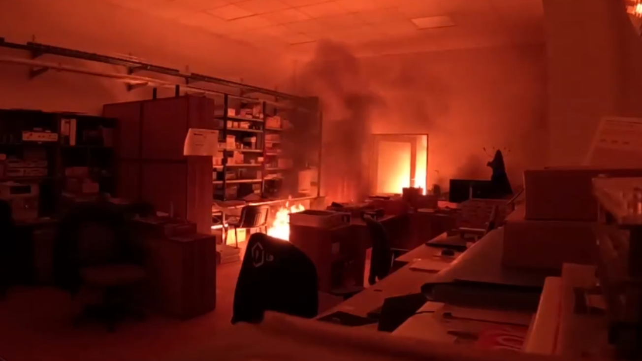 Activists Set Fire to Israel-Linked Weapons Facility | Novara Media