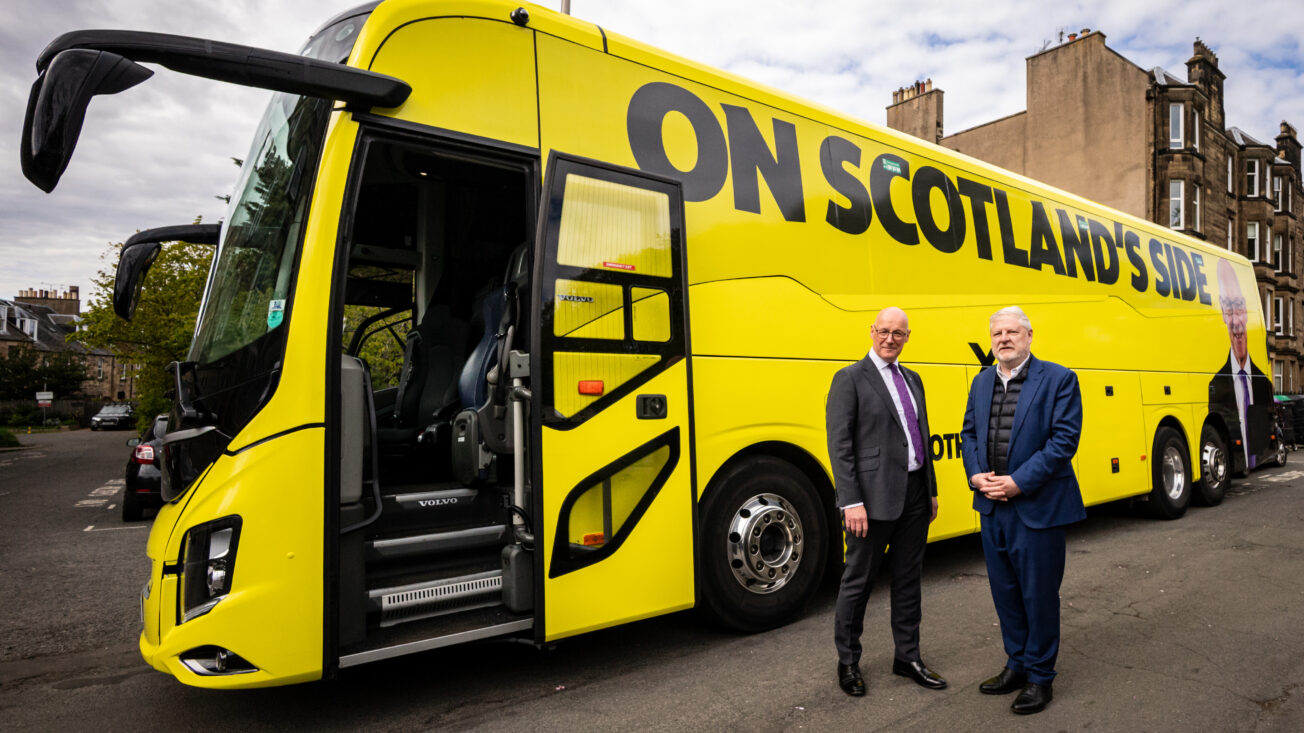 SNP battle bus