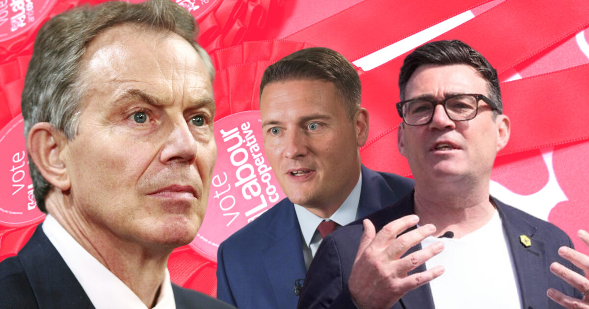 Blair and Burnham Trade Blows in Row Over Labour’s Future