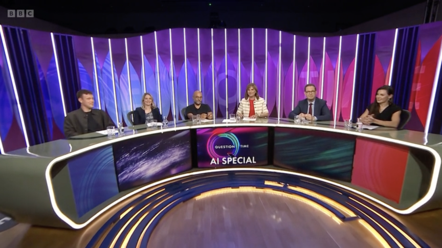 BBC Question Time Assembled a Panel on AI and Forgot to Invite Any Critics