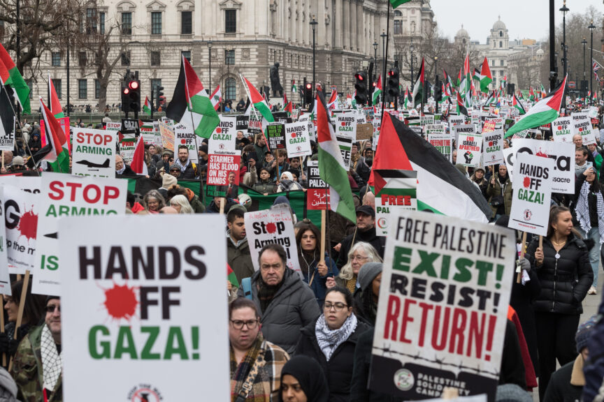 Palestine march