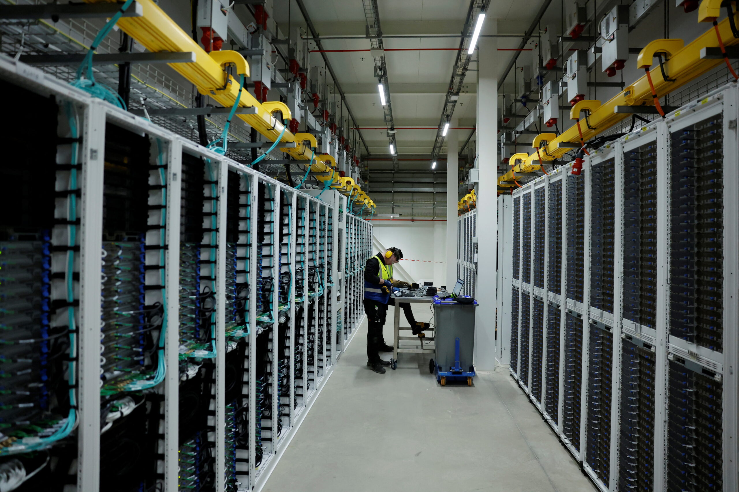 inside a datacentre