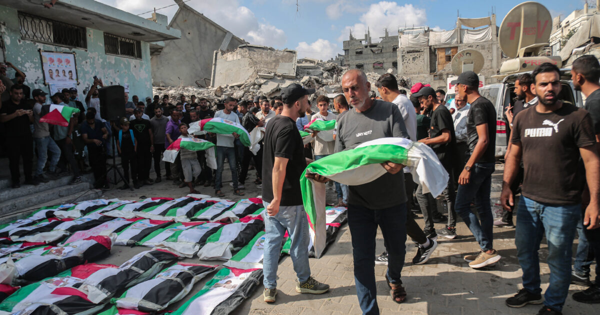 Second Mass Funeral in a Month Held for Gaza Children