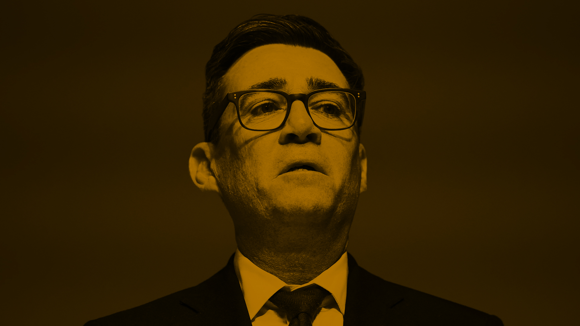 Andy Burnham gives a speech at the Labour Party conference in Liverpool. Photo: REUTERS/Phil Noble